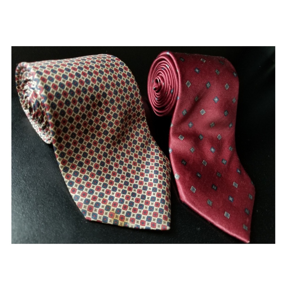 Christian Dior Men's Geometric All Silk Ties